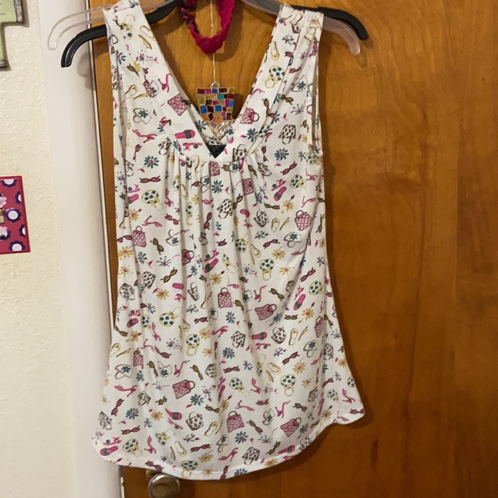 Small v neck shirt